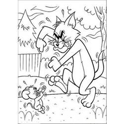 Coloring page: Tom and Jerry (Cartoons) #24355 - Free Printable Coloring Pages