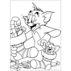 Coloring page: Tom and Jerry (Cartoons) #24358 - Free Printable Coloring Pages