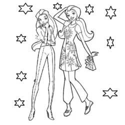 Coloring page: Totally Spies (Cartoons) #29053 - Printable coloring pages
