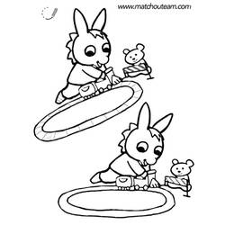 Coloring page: Trotro (Cartoons) #33930 - Printable coloring pages