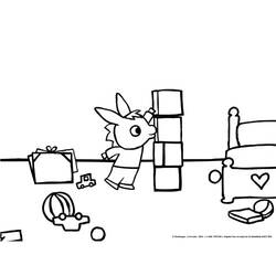Coloring page: Trotro (Cartoons) #33964 - Printable coloring pages