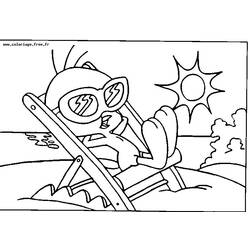 Coloring page: Tweety and Sylvester (Cartoons) #29242 - Free Printable Coloring Pages