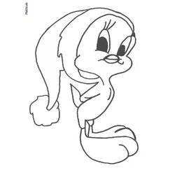 Coloring page: Tweety and Sylvester (Cartoons) #29388 - Free Printable Coloring Pages
