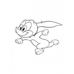 Coloring page: Woody Woodpecker (Cartoons) #28440 - Free Printable Coloring Pages
