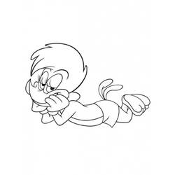 Coloring page: Woody Woodpecker (Cartoons) #28445 - Free Printable Coloring Pages