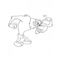 Coloring page: Woody Woodpecker (Cartoons) #28475 - Free Printable Coloring Pages