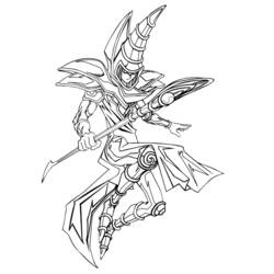 Coloring page: Yu-Gi-Oh! (Cartoons) #52966 - Printable coloring pages