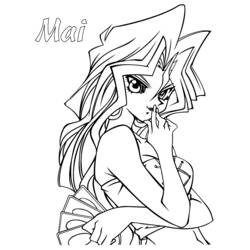 Coloring page: Yu-Gi-Oh! (Cartoons) #52967 - Printable coloring pages