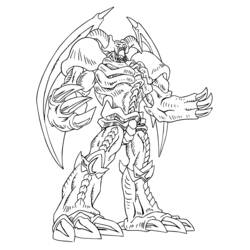 Coloring page: Yu-Gi-Oh! (Cartoons) #52968 - Free Printable Coloring Pages