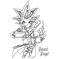 Coloring page: Yu-Gi-Oh! (Cartoons) #52980 - Free Printable Coloring Pages