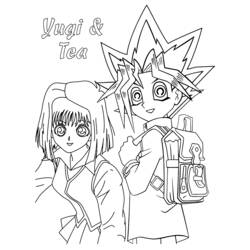 Coloring page: Yu-Gi-Oh! (Cartoons) #52992 - Free Printable Coloring Pages