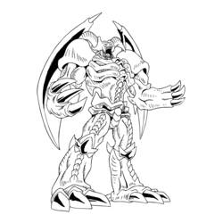 Coloring page: Yu-Gi-Oh! (Cartoons) #53020 - Free Printable Coloring Pages