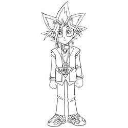 Coloring page: Yu-Gi-Oh! (Cartoons) #53039 - Printable coloring pages