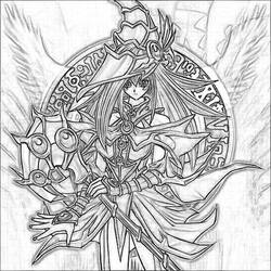 Coloring page: Yu-Gi-Oh! (Cartoons) #53055 - Printable coloring pages
