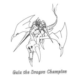 Coloring page: Yu-Gi-Oh! (Cartoons) #53059 - Free Printable Coloring Pages