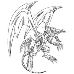 Coloring page: Yu-Gi-Oh! (Cartoons) #53080 - Free Printable Coloring Pages