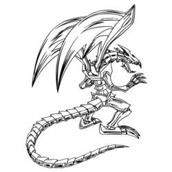 Coloring page: Yu-Gi-Oh! (Cartoons) #53085 - Printable coloring pages