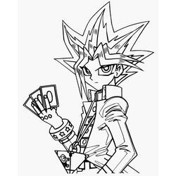 Coloring page: Yu-Gi-Oh! (Cartoons) #53106 - Free Printable Coloring Pages