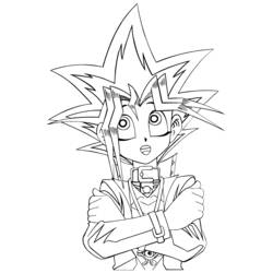 Coloring page: Yu-Gi-Oh! (Cartoons) #53107 - Printable coloring pages