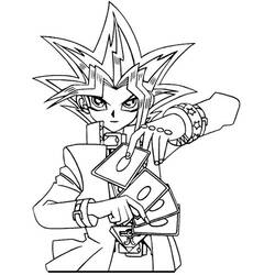 Coloring page: Yu-Gi-Oh! (Cartoons) #53114 - Free Printable Coloring Pages