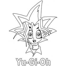 Coloring page: Yu-Gi-Oh! (Cartoons) #53126 - Free Printable Coloring Pages