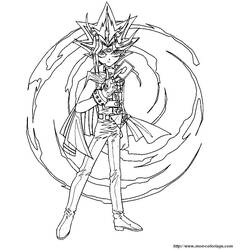 Coloring page: Yu-Gi-Oh! (Cartoons) #53133 - Free Printable Coloring Pages