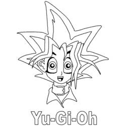 Coloring page: Yu-Gi-Oh! (Cartoons) #53163 - Free Printable Coloring Pages