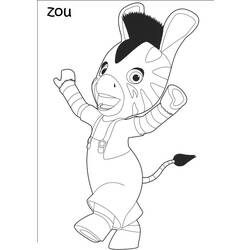 Coloring page: Zou (Cartoons) #24578 - Printable coloring pages