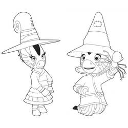 Coloring page: Zou (Cartoons) #24581 - Printable coloring pages