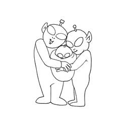 Alien (Characters) coloring page #189875 to print and color