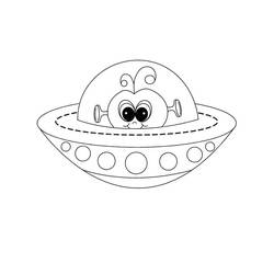 Alien (Characters) coloring page #189876 to print and color