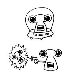 Alien (Characters) coloring page #189891 to print and color