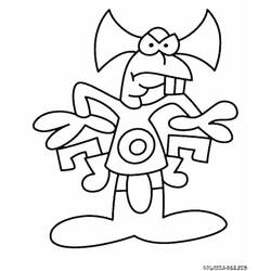 Coloring page: Alien (Characters) #94601 - Free Printable Coloring Pages