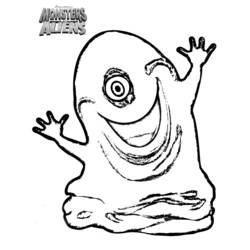 Coloring page: Alien (Characters) #94614 - Free Printable Coloring Pages