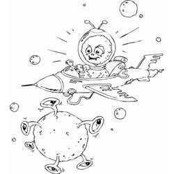 Coloring page: Alien (Characters) #94666 - Free Printable Coloring Pages