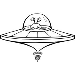 Coloring page: Alien (Characters) #94714 - Free Printable Coloring Pages