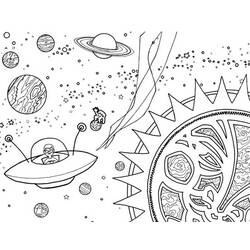 Coloring page: Alien (Characters) #94779 - Printable coloring pages