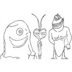 Coloring page: Alien (Characters) #94883 - Free Printable Coloring Pages