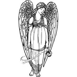 Angel (Characters) coloring page #203815 to print and color