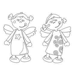 Angel (Characters) coloring page #203829 to print and color