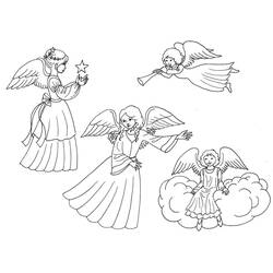 Angel (Characters) coloring page #203851 to print and color