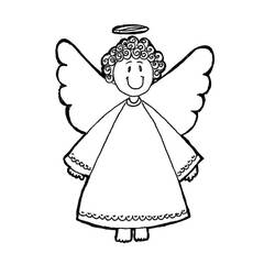 Angel (Characters) coloring page #203852 to print and color