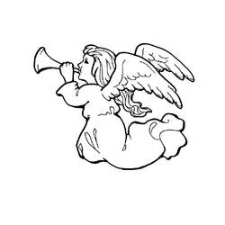 Coloring page: Angel (Characters) #86239 - Free Printable Coloring Pages