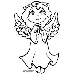 Coloring page: Angel (Characters) #86242 - Free Printable Coloring Pages