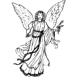 Coloring page: Angel (Characters) #86243 - Free Printable Coloring Pages