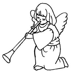 Coloring page: Angel (Characters) #86244 - Free Printable Coloring Pages