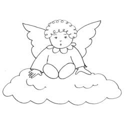 Coloring page: Angel (Characters) #86249 - Free Printable Coloring Pages