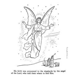 Coloring page: Angel (Characters) #86259 - Printable coloring pages