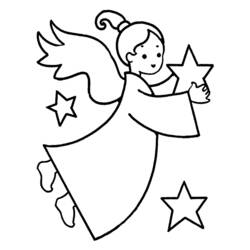 Coloring page: Angel (Characters) #86260 - Printable coloring pages