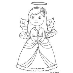 Coloring page: Angel (Characters) #86265 - Free Printable Coloring Pages